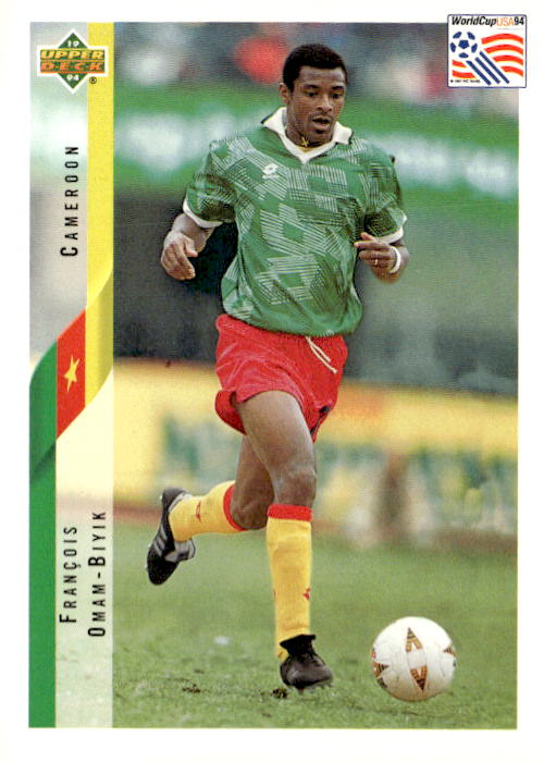 1994 Upper Deck World Cup Contenders English/German #188 Francois Omam-Biyik