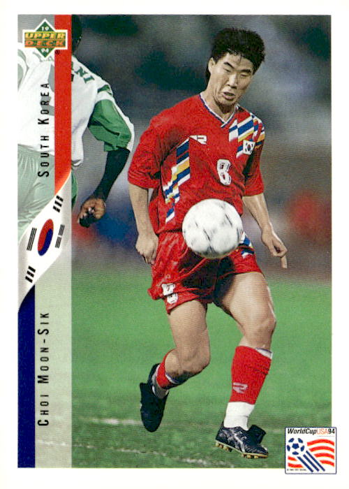 1994 Upper Deck World Cup Contenders English/German #225 Choi Moon-Sik