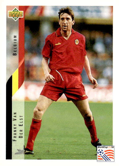 1994 Upper Deck World Cup Contenders English/German #86 Franky Van Der Elst