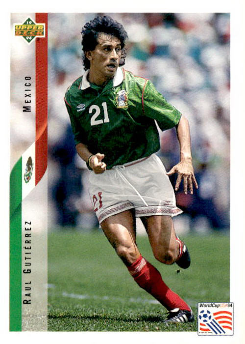 1994 Upper Deck World Cup Contenders French/Dutch #33 Raul Gutierrez
