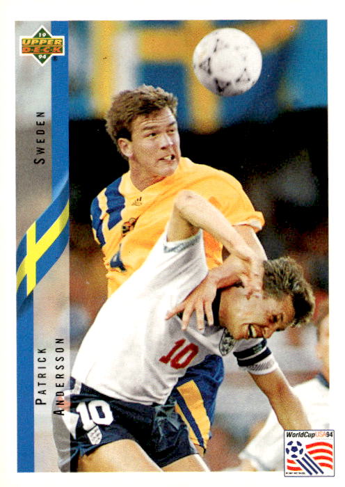 1994 Upper Deck World Cup Contenders English/Japanese #66 Patrik Andersson