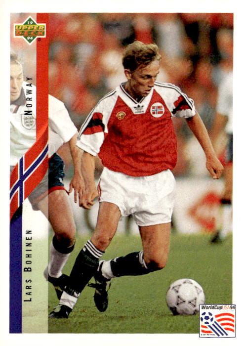 1994 Upper Deck World Cup Contenders English/German #99 Lars Bohinen