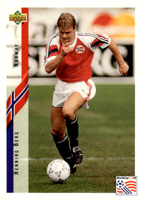 1994 Upper Deck World Cup Contenders English/Spanish #125 Henning Berg