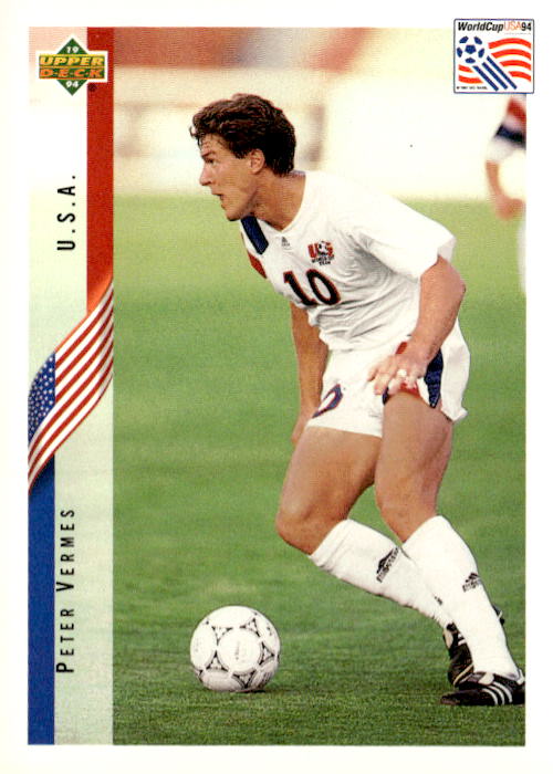 1994 Upper Deck World Cup Contenders English/Spanish #27 Peter Vermes