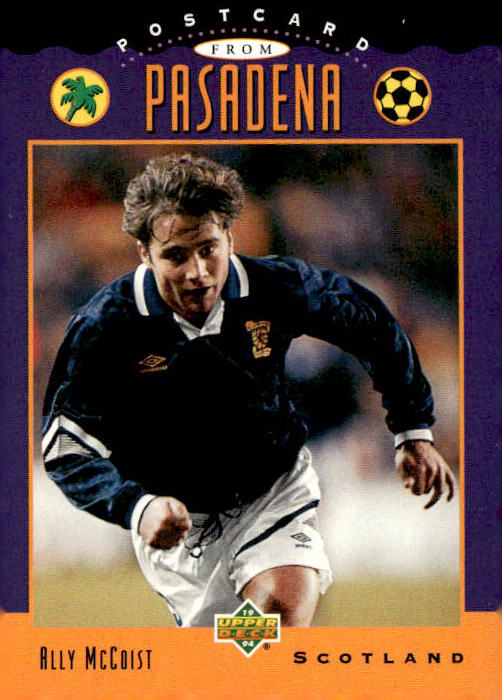 1994 Upper Deck World Cup Contenders English/Japanese #UD8 Ally McCoist UD Set