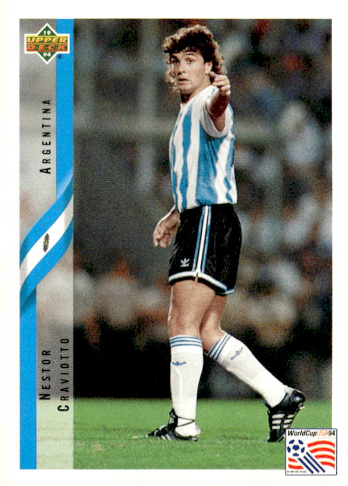 1994 Upper Deck World Cup Contenders English/German #198 Nestor Craviotto