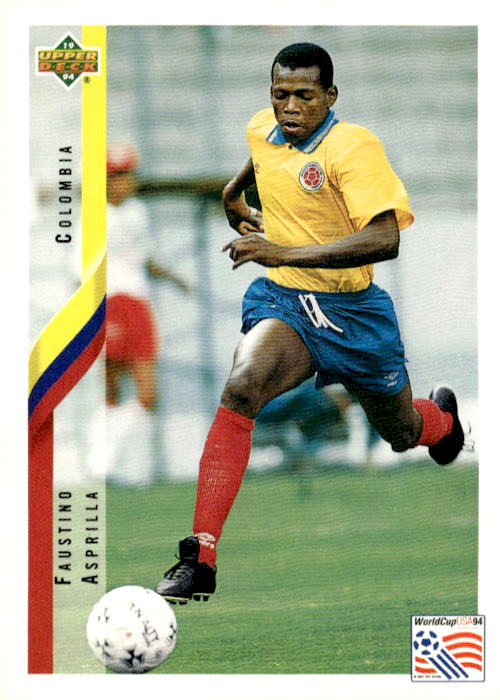 1994 Upper Deck World Cup Contenders English/Japanese #41 Faustino Asprilla