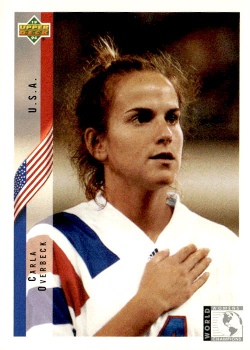 1994 Upper Deck World Cup Contenders English/Spanish #270 Carla Overbeck