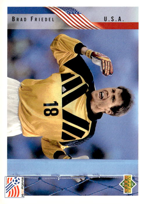 1994 Upper Deck World Cup Contenders French/Dutch #16 Brad Friedel
