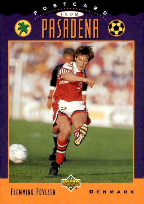 1994 Upper Deck World Cup Contenders French/Dutch #UD2 Flemming Povlsen UD Set