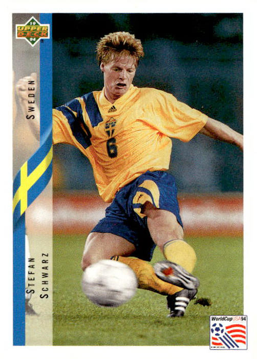 1994 Upper Deck World Cup Contenders French/Dutch #70 Stefan Schwarz