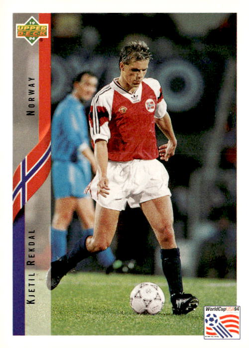 1994 Upper Deck World Cup Contenders French/Dutch #97 Kjetil Rekdal