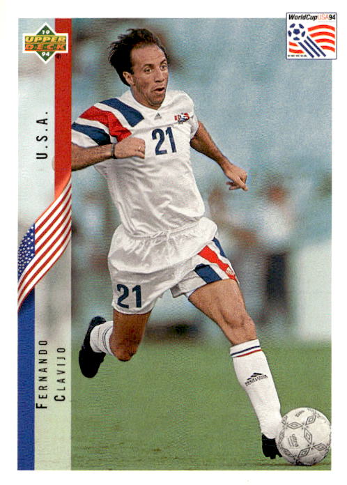 1994 Upper Deck World Cup Contenders English/German #4 Fernando Clavijo