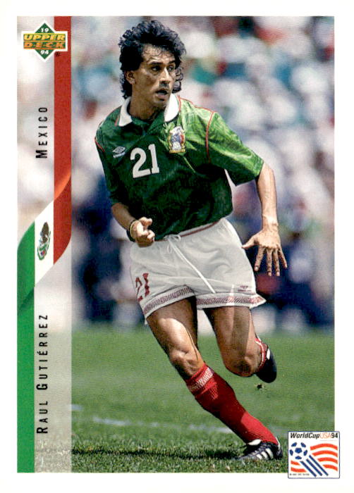 1994 Upper Deck World Cup Contenders English/Japanese #33 Raul Gutierrez