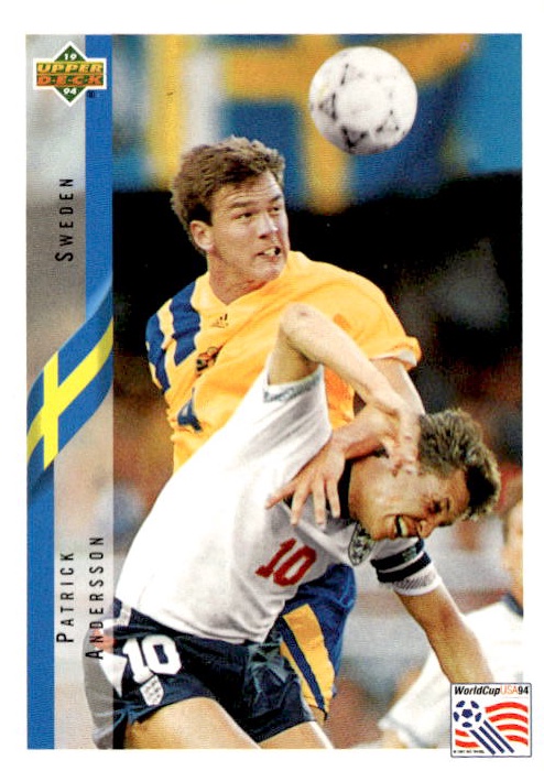 1994 Upper Deck World Cup Contenders English/Japanese #66 Patrik Andersson