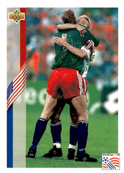 1994 Upper Deck World Cup Contenders French/Dutch #247 Keycard