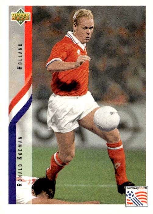 1994 Upper Deck World Cup Contenders English/German #138 Ronald Koeman