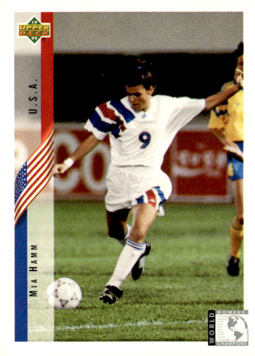 1994 Upper Deck World Cup Contenders English/Spanish #268 Mia Hamm