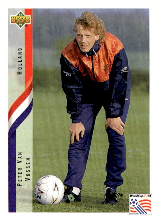 1994 Upper Deck World Cup Contenders English/German #148 Peter Van Vossen