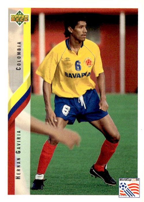 1994 Upper Deck World Cup Contenders English/Spanish #65 Hernan Gaviria