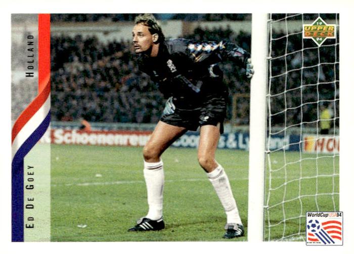 1994 Upper Deck World Cup Contenders English/German #135 Ed De Goey
