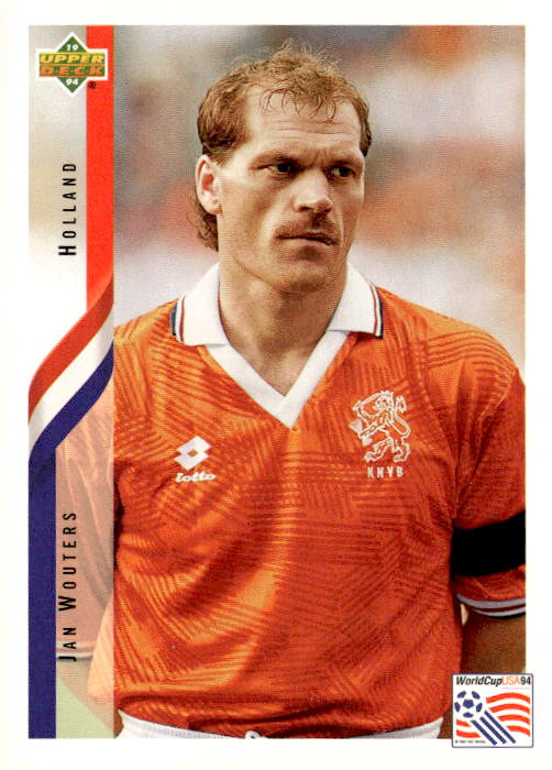 1994 Upper Deck World Cup Contenders English/German #139 Jan Wouters