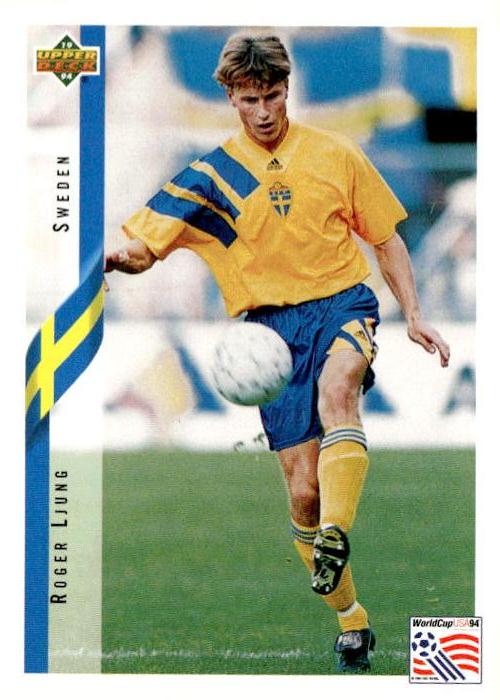 1994 Upper Deck World Cup Contenders English/Japanese #75 Roger Ljung