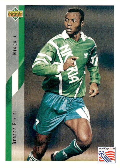 1994 Upper Deck World Cup Contenders English/German #165 Finidi George