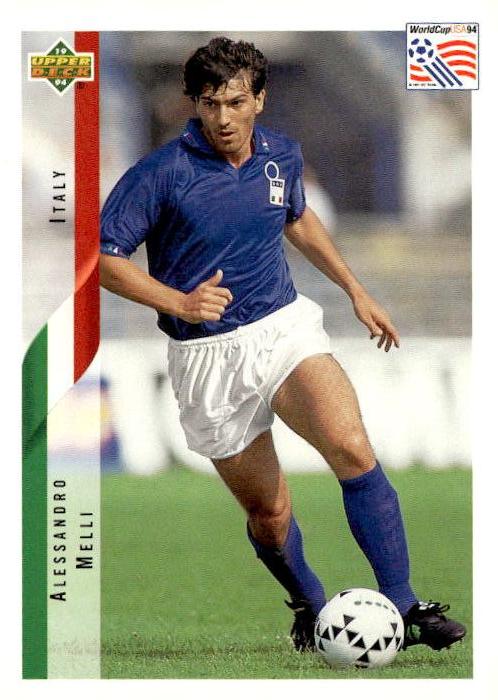 1994 Upper Deck World Cup Contenders English/German #131 Alessandro Melli