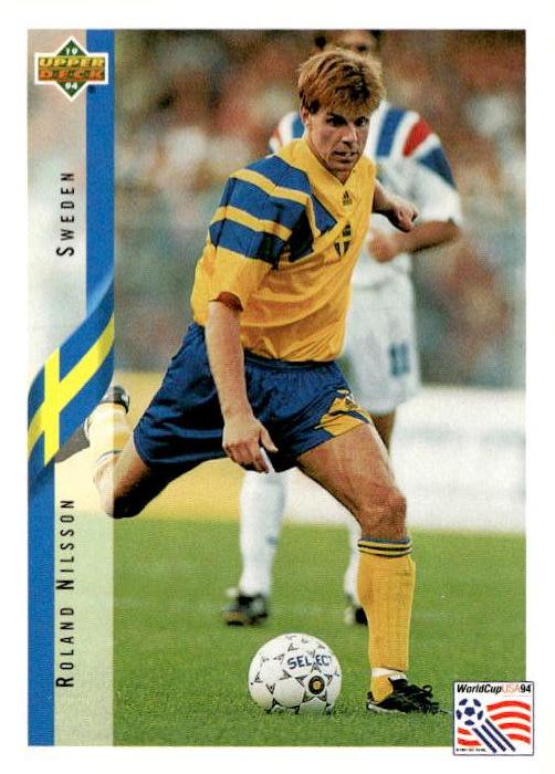 1994 Upper Deck World Cup Contenders English/Japanese #74 Roland Nilsson