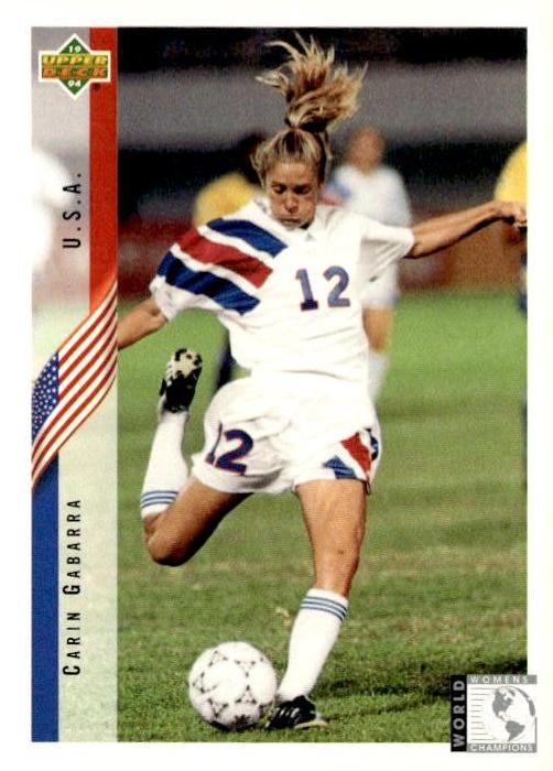 1994 Upper Deck World Cup Contenders English/Spanish #269 Carin Gabarra