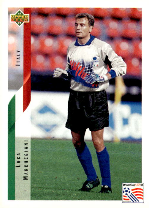 1994 Upper Deck World Cup Contenders English/German #134 Luca Marchegiani