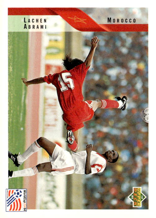 1994 Upper Deck World Cup Contenders English/German #209 Lahcen Abrami
