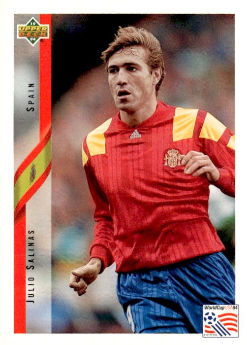 1994 Upper Deck World Cup Contenders English/German #157 Julio Salinas