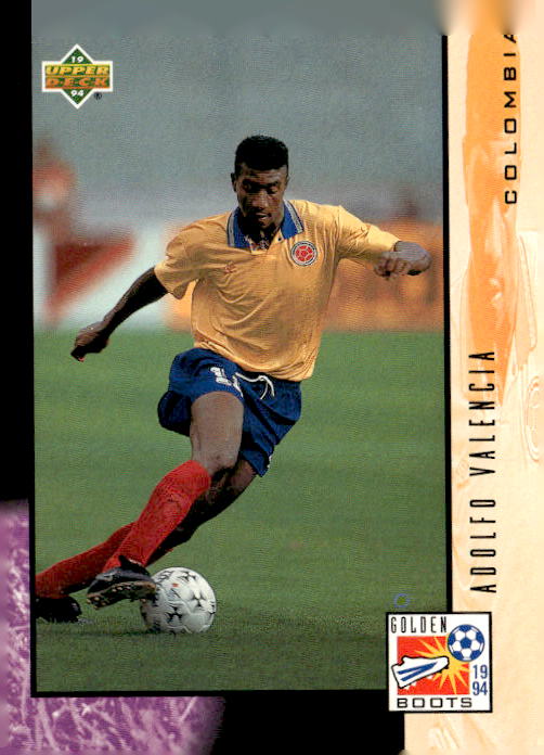 1994 Upper Deck World Cup Contenders French/Dutch #UD28 Adolfo Valencia UD Set