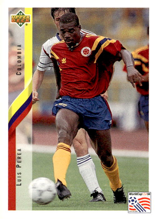 1994 Upper Deck World Cup Contenders English/German #40 Luis Perea