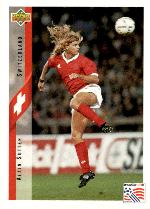 1994 Upper Deck World Cup Contenders English/German #105 Alain Sutter