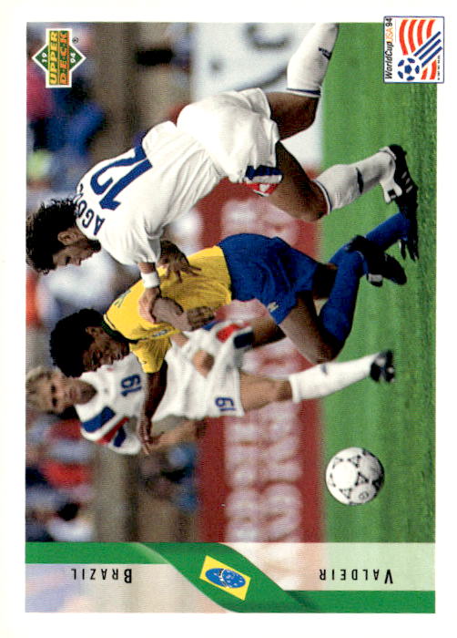 1994 Upper Deck World Cup Contenders English/Spanish #82 Valdeir