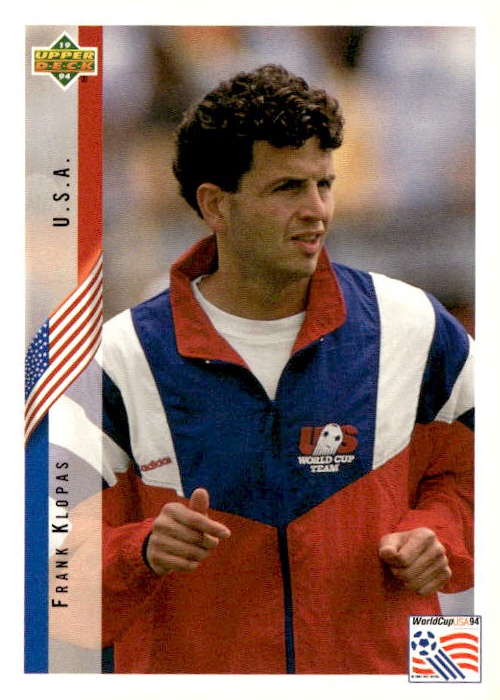 1994 Upper Deck World Cup Contenders English/Spanish #21 Frank Klopas