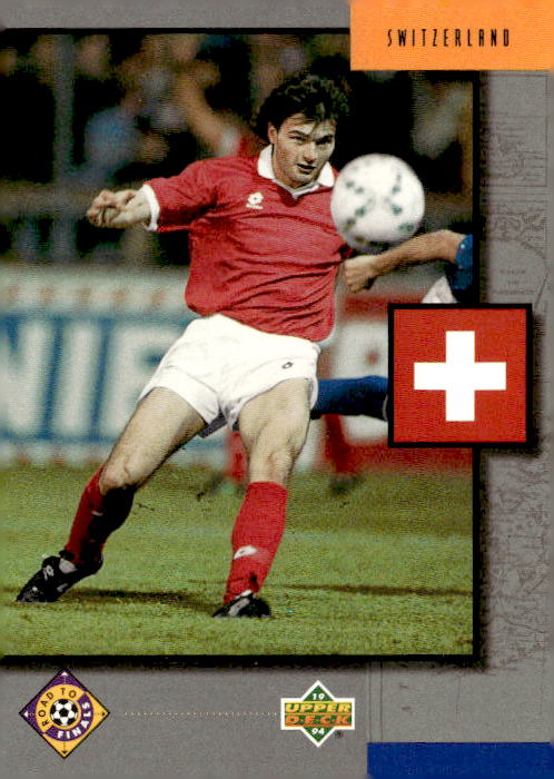 1994 Upper Deck World Cup Contenders French/Dutch #UD15 Helvetia UD Set