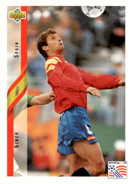 1994 Upper Deck World Cup Contenders English/German #162 Giner