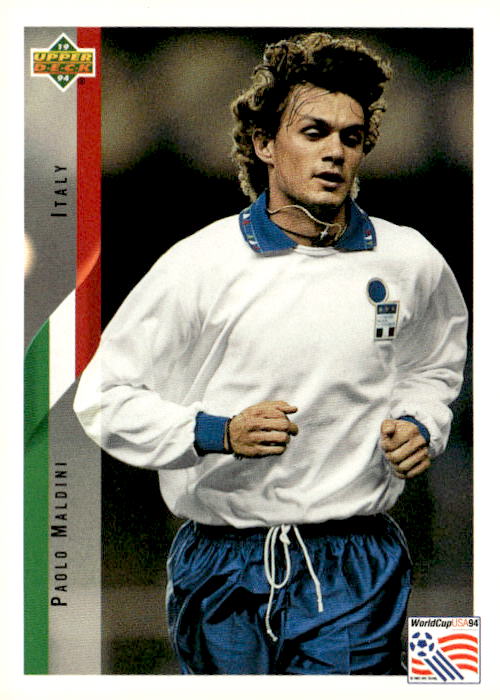 1994 Upper Deck World Cup Contenders French/Dutch #121 Paolo Maldini