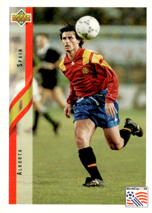 1994 Upper Deck World Cup Contenders English/German #161 Alkorta