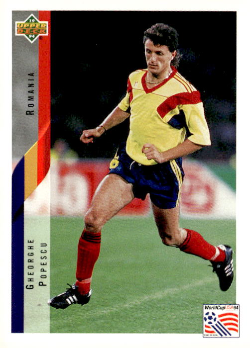 1994 Upper Deck World Cup Contenders English/German #202 Gheorghe Popescu
