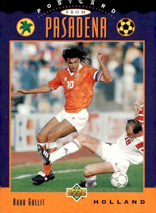 1994 Upper Deck World Cup Contenders English/German #UD6 Ruud Gullit UD Set