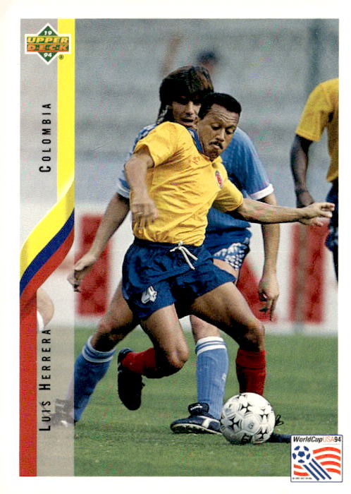 1994 Upper Deck World Cup Contenders French/Dutch #48 Luis Herrera
