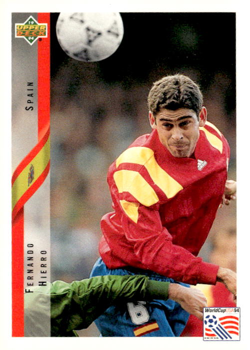 1994 Upper Deck World Cup Contenders English/German #159 Fernando Hierro