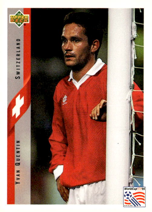 1994 Upper Deck World Cup Contenders English/Spanish #138 Yvan Quentin