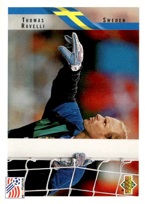1994 Upper Deck World Cup Contenders English/German #65 Thomas Ravelli