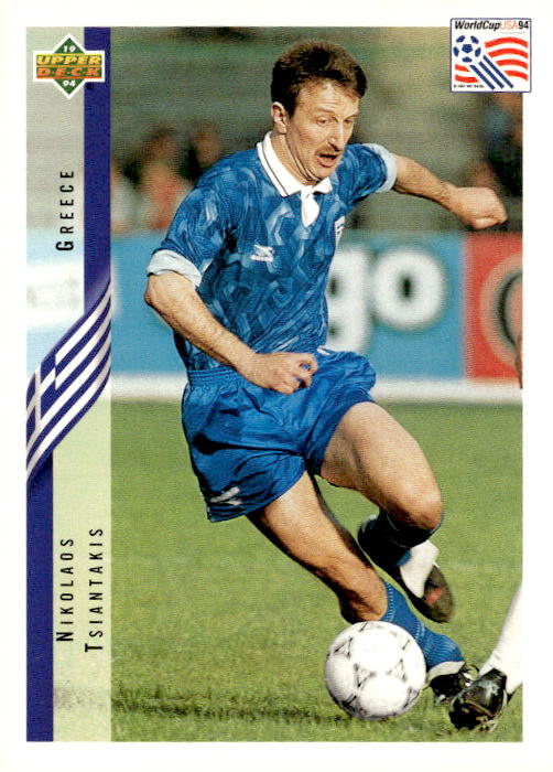 1994 Upper Deck World Cup Contenders English/German #114 Nikolaos Tsiantakis